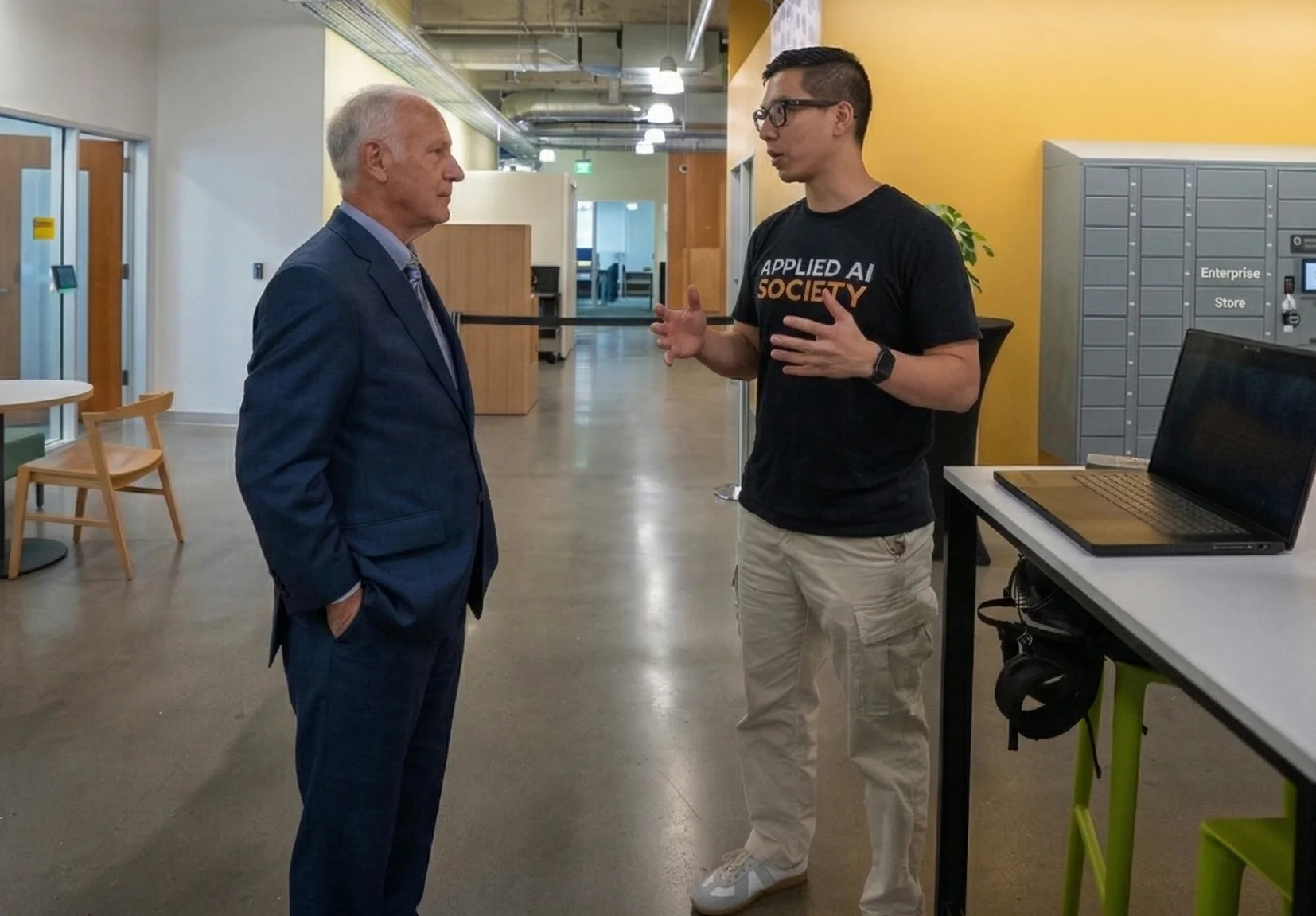 Meeting with the mayor of Austin